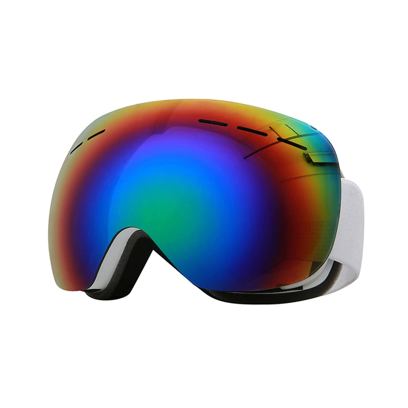 Mirror Lens Anti Fog Ski Goggles