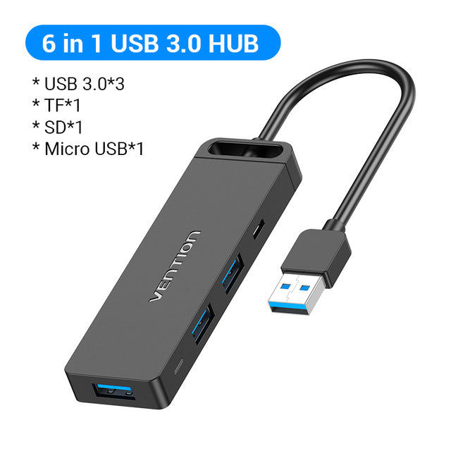 4 Port Multi USB 3.0 Hub
