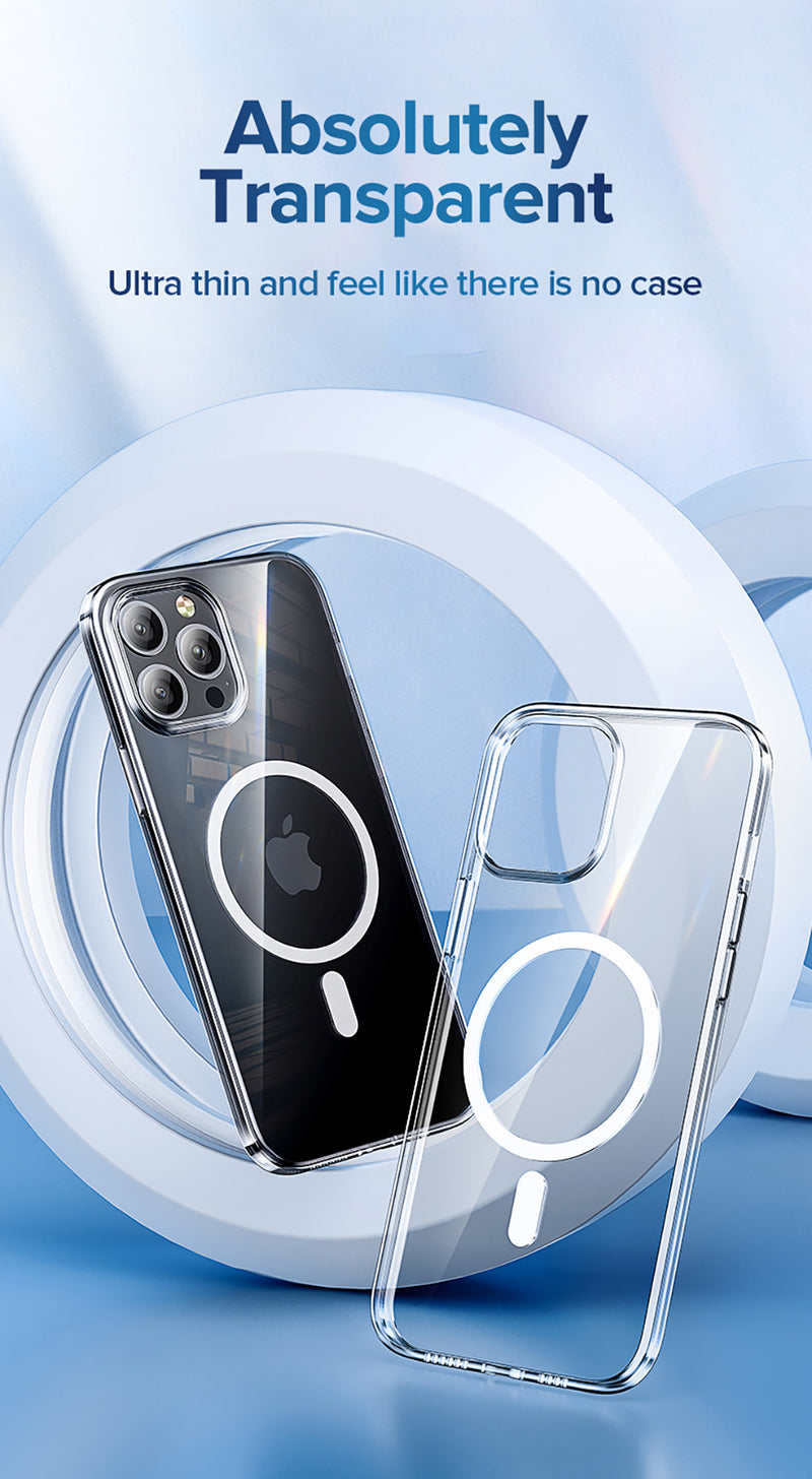 Magnetic Transparent iPhone Case