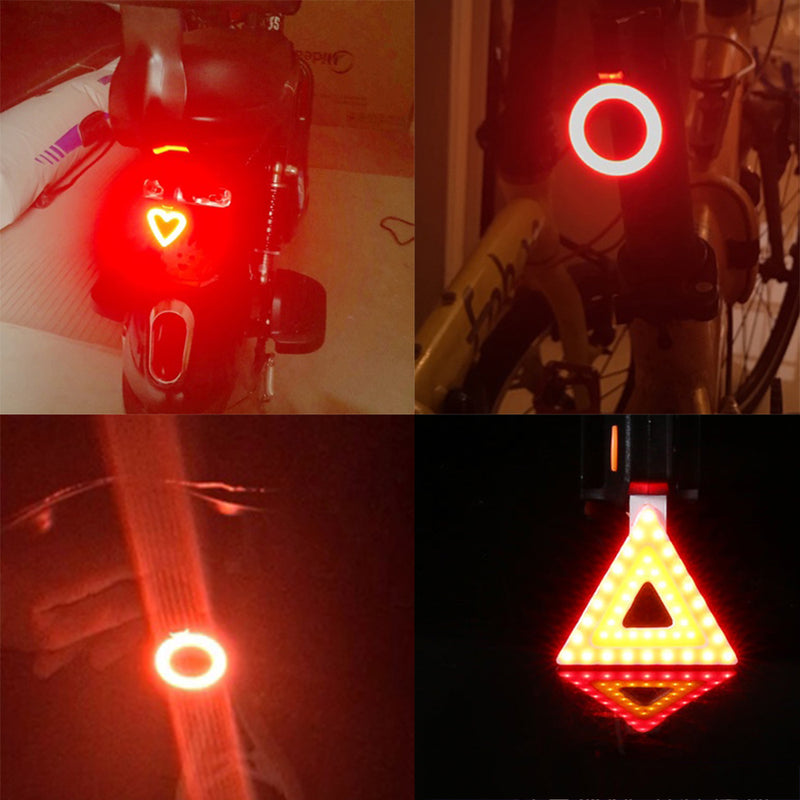 Multi Tail Rear Bicycle Led Light
